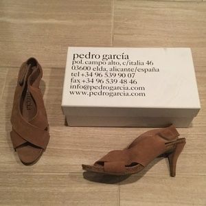 Pedro García Camel Suede Maggie Sz 9.5